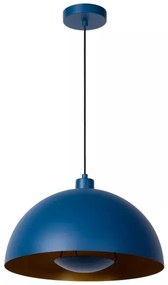 Lucide 45496/01/35 - Luster na lanku SIEMON 1xE27/40W/230V modrá