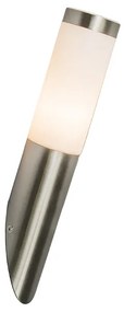 Moderná vonkajšia nástenná lampa oceľ IP44 - Rox