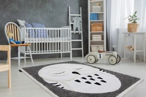 Koberec JOY Owl sivý / krém