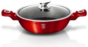 Nepriľnavá rajnica 32 cm, Burgundy Metallic Line BerlingerHaus