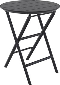 HELEN FOLDING Ø60 sklopný záhradný stôl white