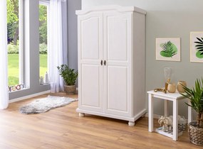 Šatníková skriňa Hedda, bielena borovica