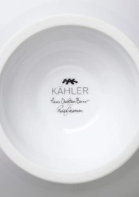 KÄHLER Porcelánová misa Hammershøi Christmas 16 cm