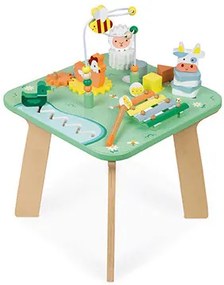 Drevený motorický stolík s aktivitami