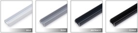 Dekodum Neinvazívna termoizolačná plisovaná roleta graphite silver Šířka (cm): 40