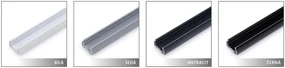 Dekodum Neinvazívna termoizolačná plisovaná roleta graphite silver Šířka (cm): 51