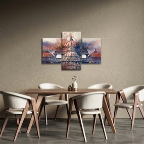 Obraz - Akshardham, Nové Dílií, India (90x60 cm)