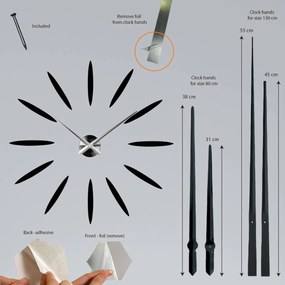 SENTOP | Moderé hodiny na stenu DIY – Moderný dizajn I SENTOP 12S050 analógové