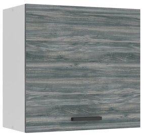 Kuchynská skrinka Belini Premium Full Version horná 60 cm šedý antracit Glamour Wood