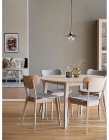 Sivé jedálenské stoličky v súprave 2 ks Kato - Rowico