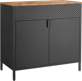 XXXLutz KOMODA, čierna, 80/76/40 cm Boxxx - Komody - 002543024701