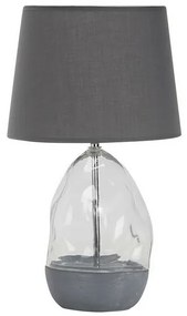 Rabalux 74228 dekoratívna stolná lampa Apolonia, sivá, E27, 1x max. 40W, IP20