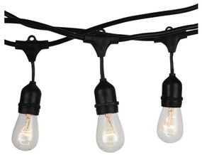 Vonkajšia reťaz STRING 15m 15xE27/25W/230V IP54