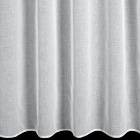 ZÁCLONA NA KRÚŽKOCH KIRA1 140X250 CM BIELA