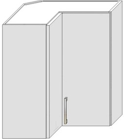 Skrinka do kuchyne Bono Wrn Pl Biela Alaska/Biely