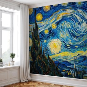 Fototapeta – Hviezdna noc ala Van Gogh (147x102 cm)