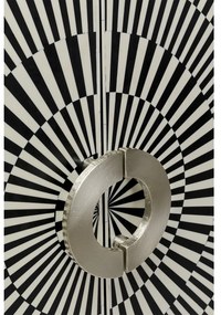 Zoom barová skrinka sivá 100x160 cm