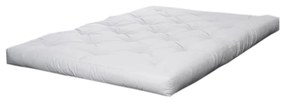 Biely stredne tvrdý futónový matrac 140x200 cm Comfort Natural – Karup Design