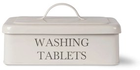 Garden Trading Plechový box na tablety do umývačky riadu Chalk