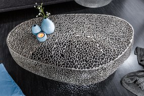 Konferenčný stolík Leaf 120cm strieborný