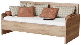 Wood Service  Jednolôžko Žanetka R bez úložného priestoru 80 x 200