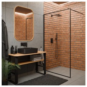 Invena Paros, podomietková umývadlová batéria, čierna matná, INV-BP-09-U04-L