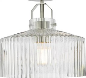 Där Lighting LEN4846 - Prisadený luster LENKA 1xE27/60W/230V matný chróm