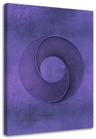 Gario Obraz na plátne Fialový kruh - Andrea Haase Rozmery: 40 x 60 cm