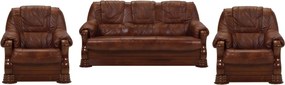 Kožená sedacia súprava COSTA 3+1+1