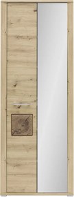 Predsieňová šatníková skriňa Tira, dub artisan
