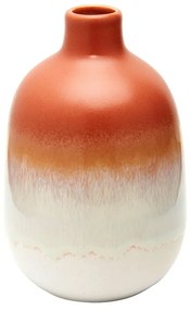 Oranžovo-biela váza Sass &amp; Belle Bohemian Home Mojave