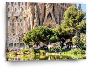 Sablio Obraz Barcelona Sagrada Familia - 90x60 cm