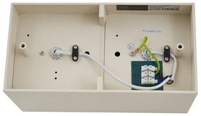 Moderné nástenné bodové svetlo béžové G9 nastaviteľné 2-svetlo - Box