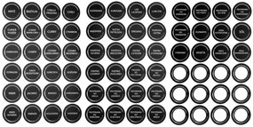 Sada koreničiek ROTOR na otočnom stojane