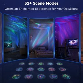 Govee - LED RGBW Galaxy Light Projector Pro Wi-Fi Matter