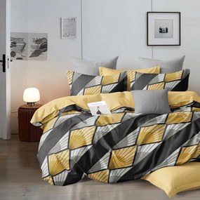 Bavlnené posteľné obliečky 7-dielne nová móda C 8893