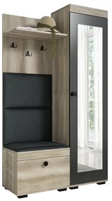 Predsieňová stena Duo, pravá, canyon/+police