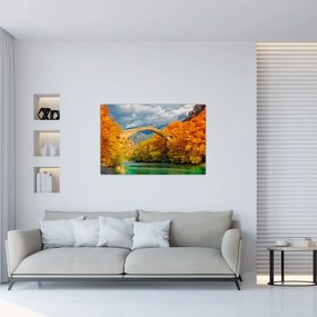 Obraz - Konitsa most (90x60 cm)