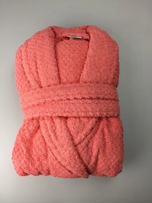 Froté unisex župan marhuľovo oranžový TiaHome - XL