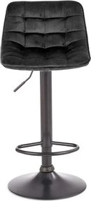 Barová stolička Hertha (čierna). Vlastná spoľahlivá doprava až k Vám domov. 1039569