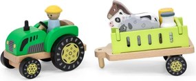 Drevený traktor Viga 44680