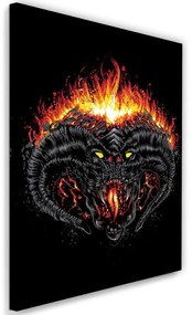 Gario Obraz na plátne Pán prsteňov, démon Morgoth - Dr.Monekers Rozmery: 40 x 60 cm