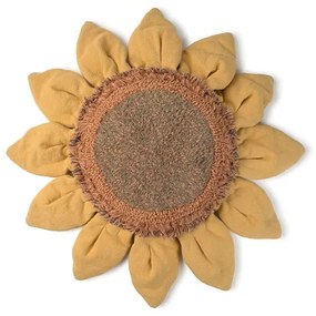 Bavlnený detský vankúšik 90x90 cm Sunflower – Lorena Canals
