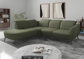 XXXLutz ROHOVÁ SEDAČKA, textil, olivovozelená Sit & More - Sedačky - 000144018581