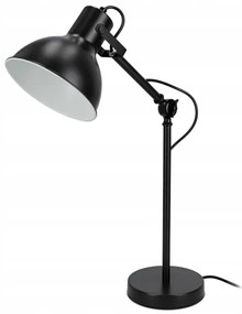 Stolná lampa 1xE27/40W/230V čierna
