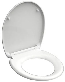 Schütte 82300-A - WC sedadlo WHITE SoftClose duroplast