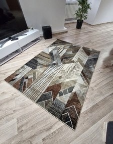Dekorstudio Moderný koberec do obývačky VILLA - vzor 55 Rozmer koberca: 140x190cm