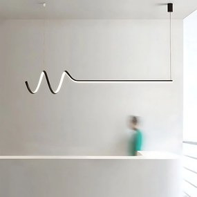 Toolight Toolight, LED závesné svietidlo 120cm, 36W, 3000K, LHJ030-CP, čierna, OSW-50013