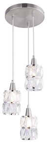 Globo 15760-3 - Krištáľový luster na lanku WOLLI 3xE14/40W/230V