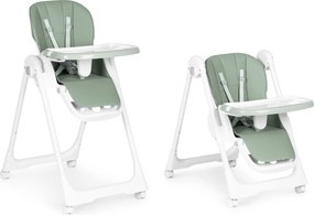 ECOTOYS HA-013 detské kresielko na kŕmenie, výškovo nastaviteľné, eko-koža, 5-bodové pásy